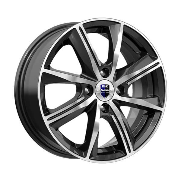 диски КиК АРНАР 6,0xR15 4x100 67,1 45 алмаз_черный