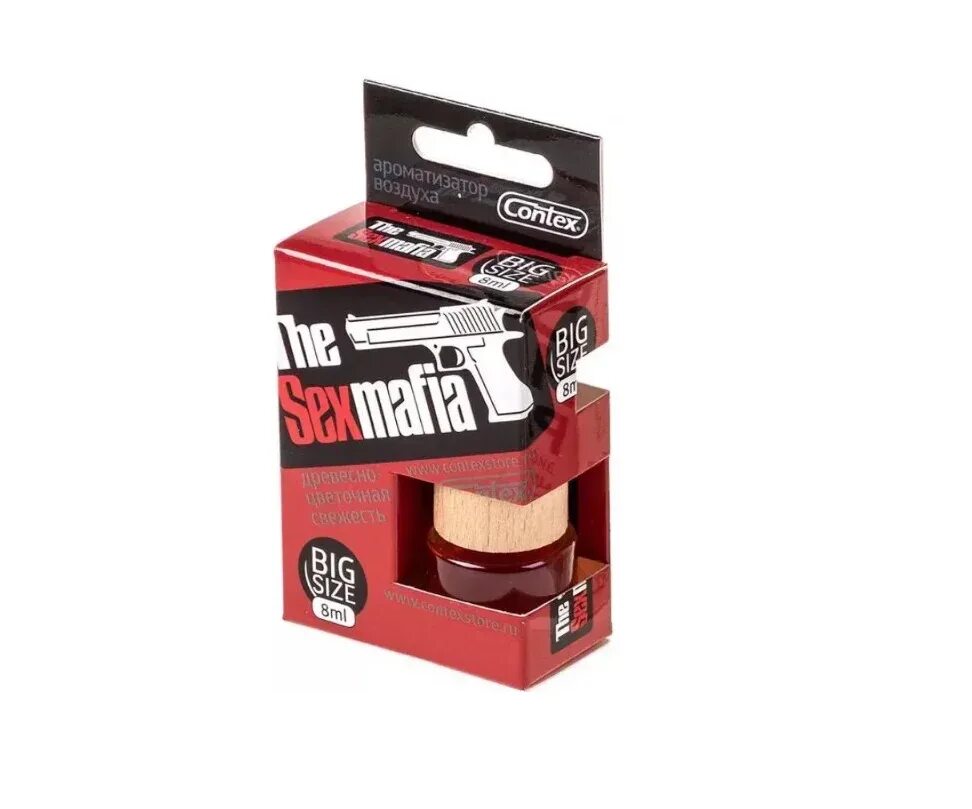 Ароматизатор  CONTEX  The Sex Mafia Древесный жидкий подвесной Россия 8мл