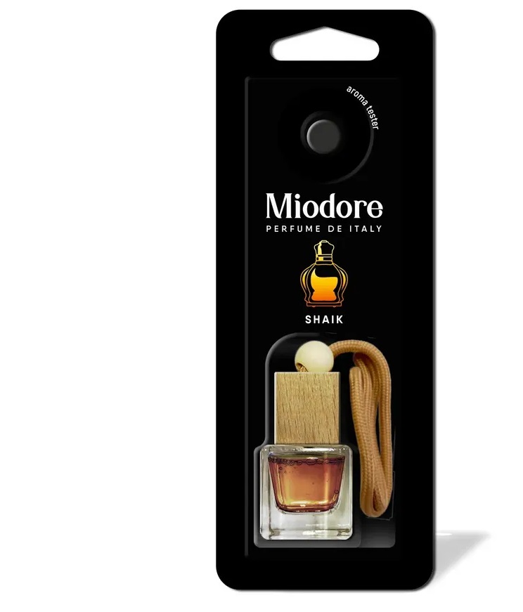 Ароматизатор  MIODORE Shaik Парфюм жидкий подвесной Россия 5мл