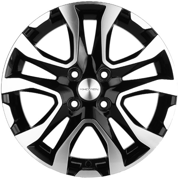 диски KHOMEN KHW1503 (Granta) 6,0xR15 4x98 58,5 36 BLACK-FP
